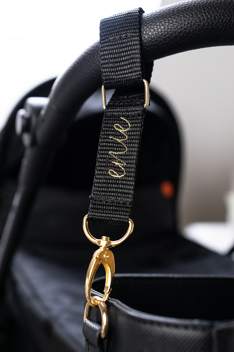 Úchyty na kočárek S silver