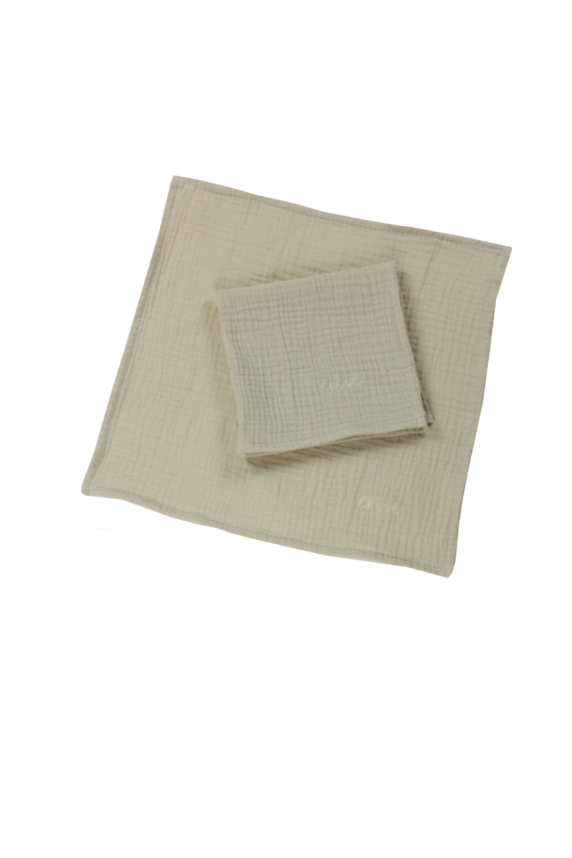 enie baby Mušelínové plenky 30x30cm krémové - 2ks