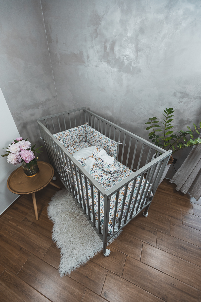 enie baby Péřová zavinovačka MILLY purple 100x100 cm