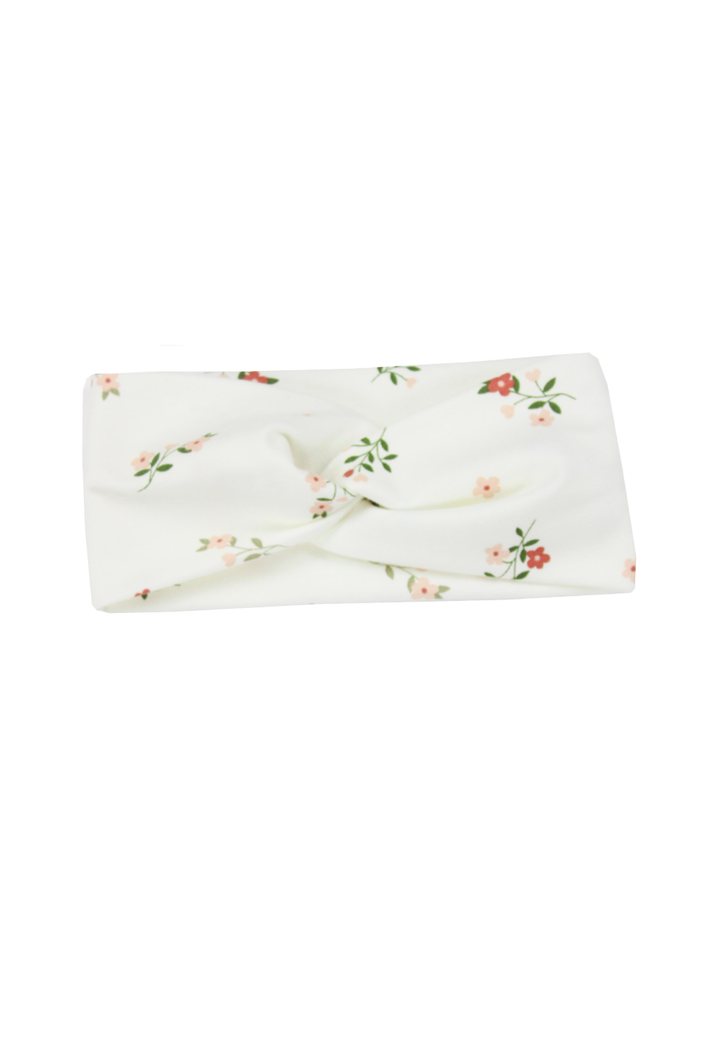 enie baby Dětská čelenka LILI 6-9m FLOWERS CREME 