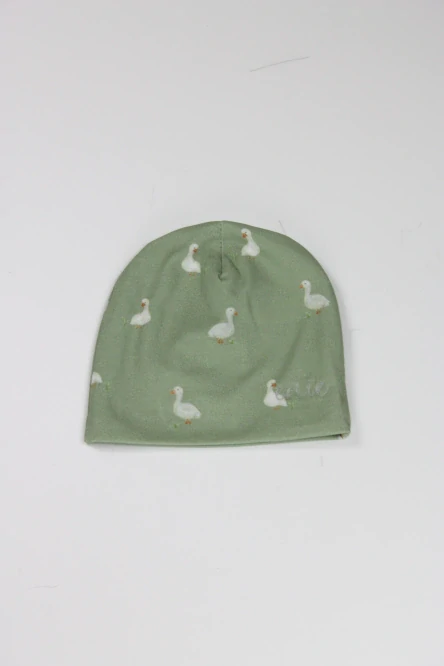 enie baby Dětská čepice 9-12m Husy