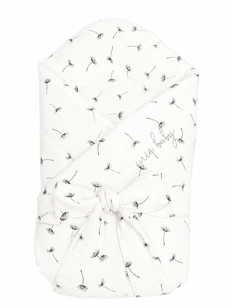 enie baby Mušelínová zavinovačka 80x80cm Pampeliška