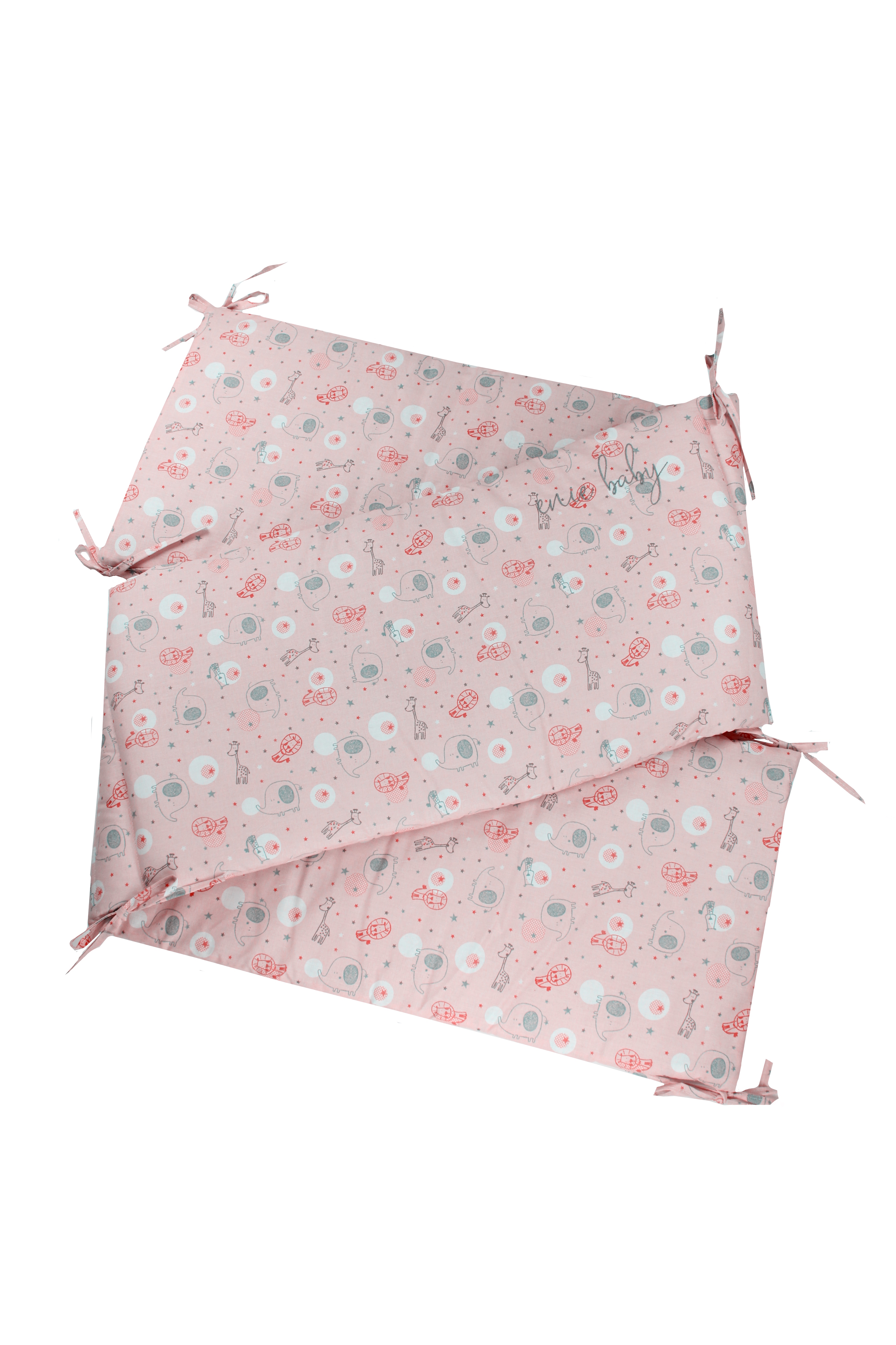 enie baby Mantinel essential SAFARI pink