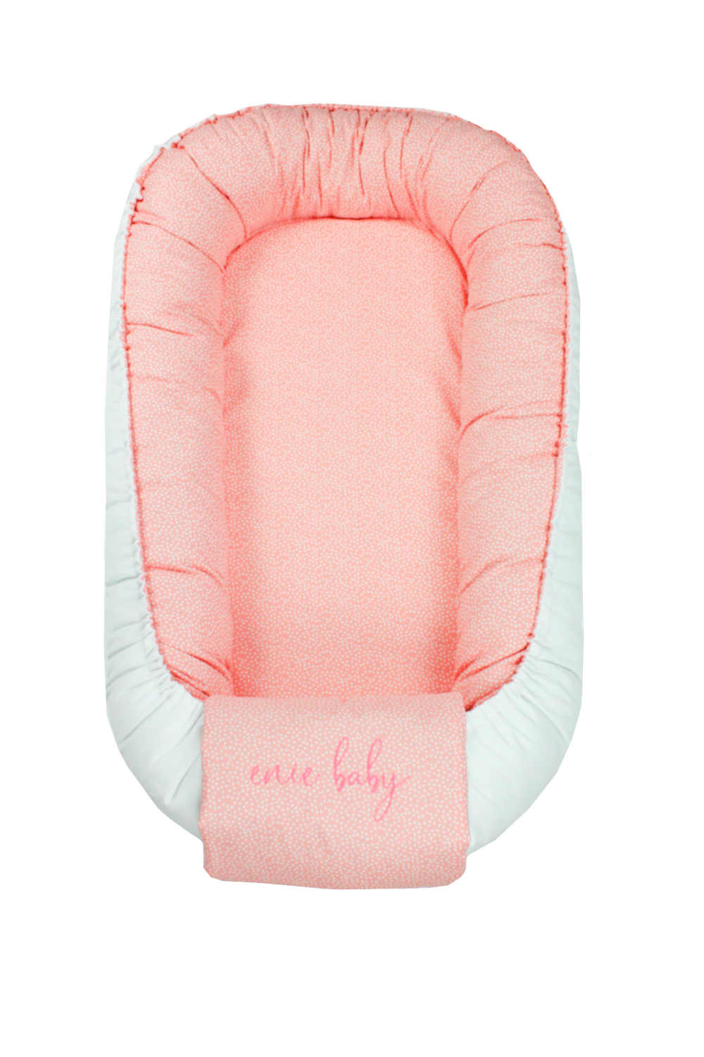 enie baby Hnízdečko DOTS coral