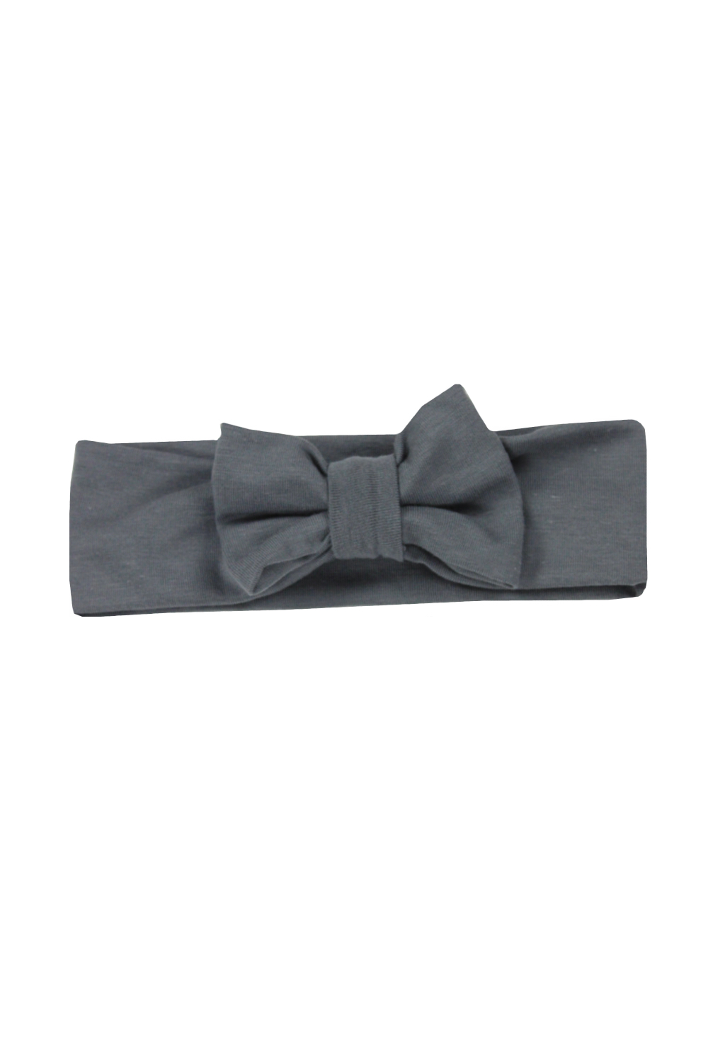 enie baby Dětská čelenka Minnie 0-3m BAMBOO šedá