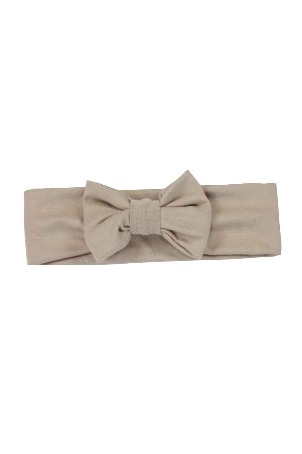 enie baby Dětská čelenka Minnie 0-3m BAMBOO karamelová