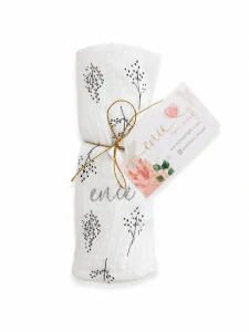 enie baby Mušelínová plenka 70x70cm větvičky