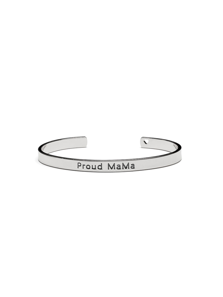 Proud MaMa Náramek Bangle stříbrné 422