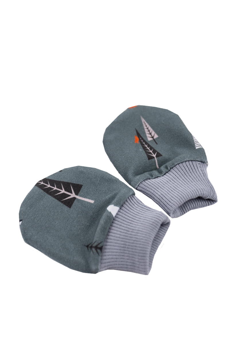 enie baby Novorozenecké rukavičky vel. 50-56 Forest