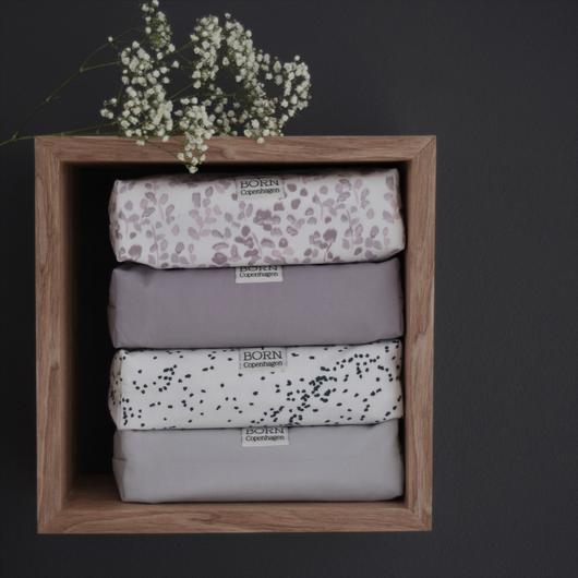 Born Copenhagen Látkový box na ubrousky DUSTY šedý 20x11x5,5 cm