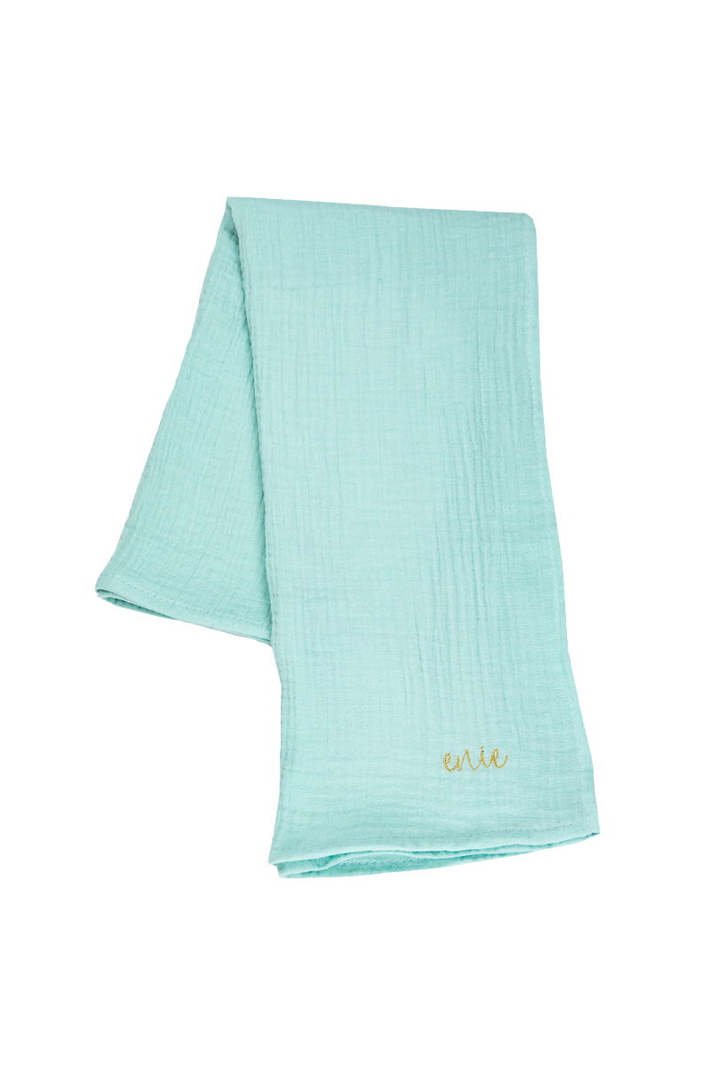 enie baby Mušelínová plenka 70x70cm mentolová - 1ks