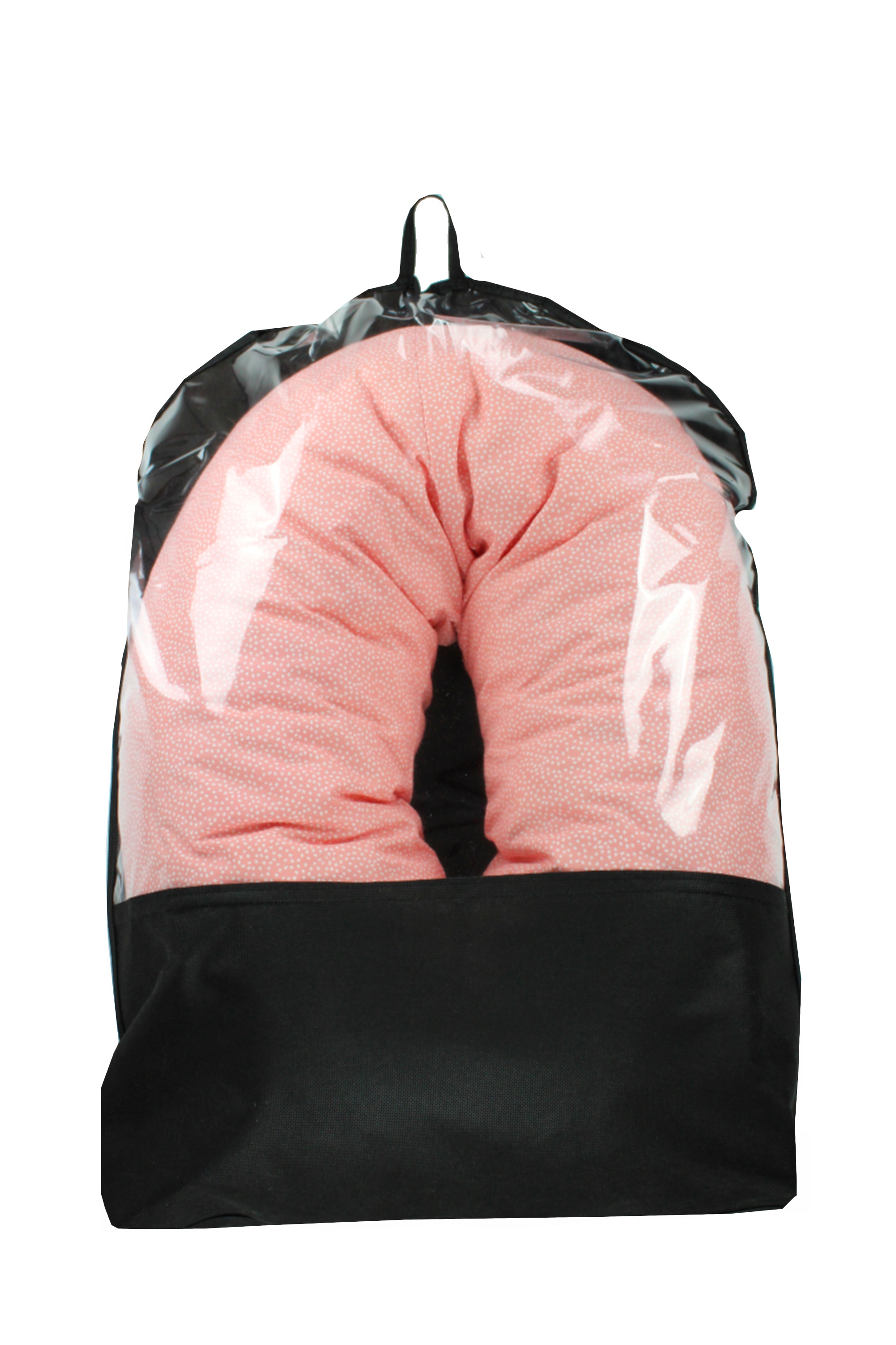 enie baby Kojící polštář DOTS coral z paměťové pěny