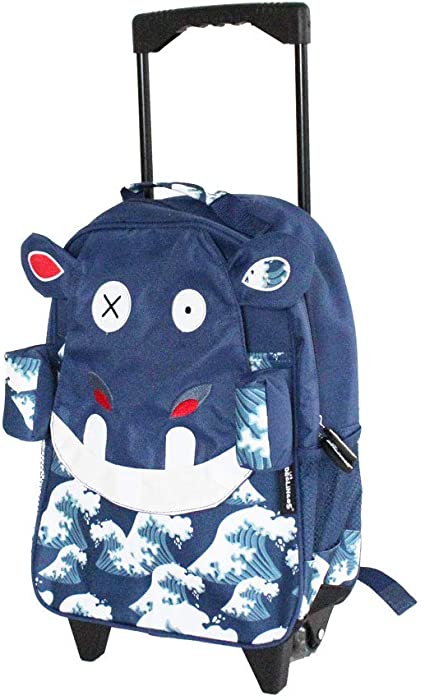 Deglingos Batoh/kufřík na kolečkách hrošíkos HIPPIPOS 22l