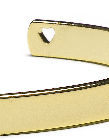 Proud MaMa Náramek Bangle v barvě zlaté 440