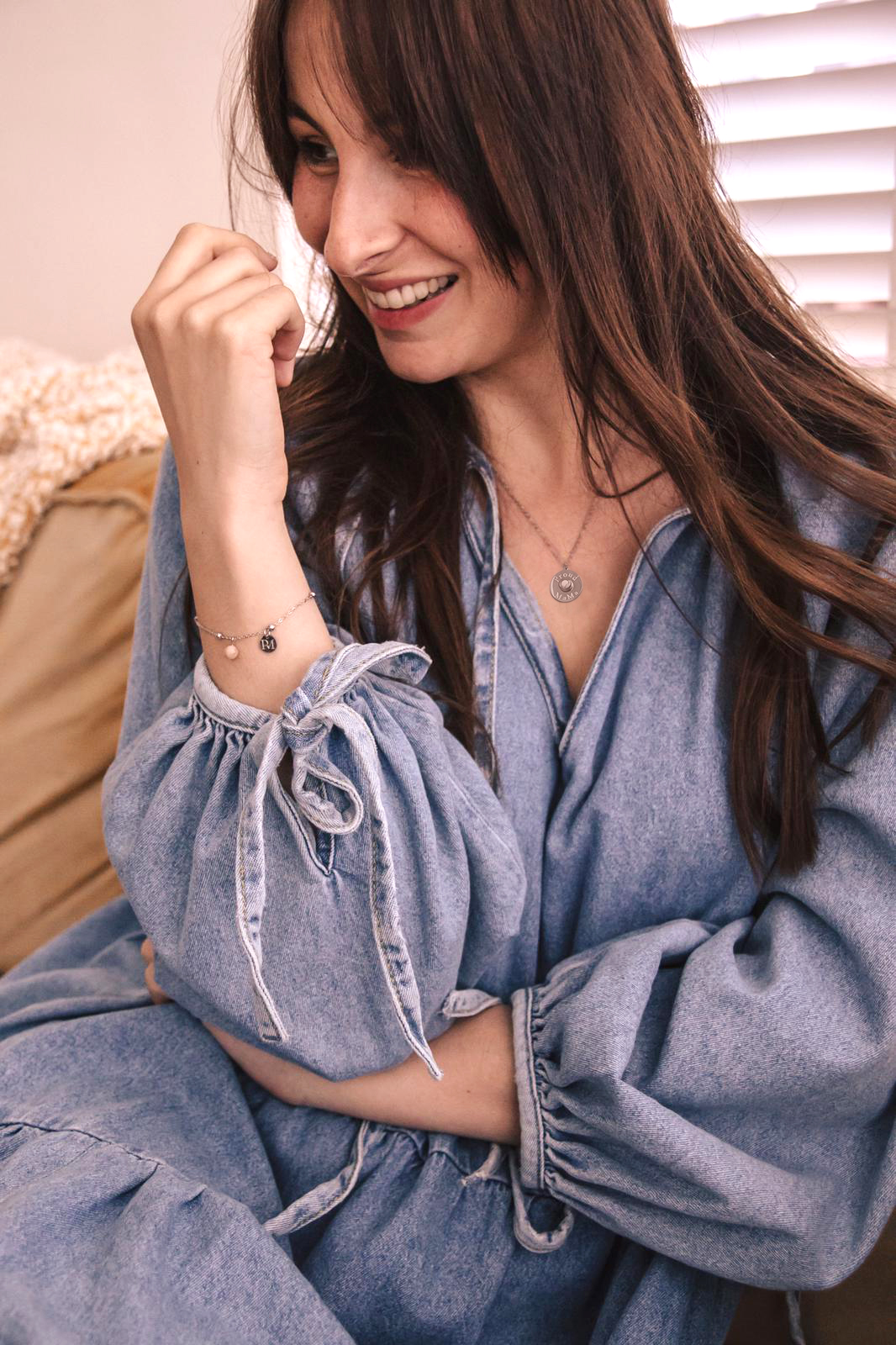 Proud MaMa Náramek Steel nekonečno v barvě stříbrné 465