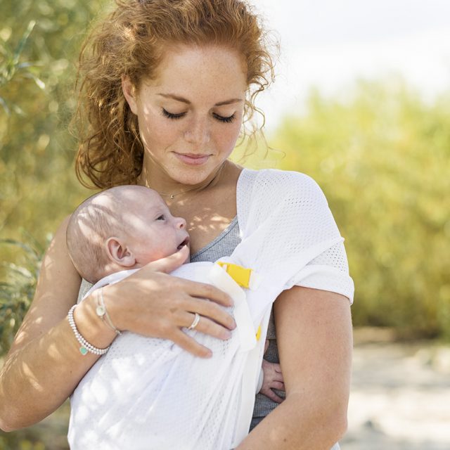 Minimonkey Nosítka Mini Sling bílá