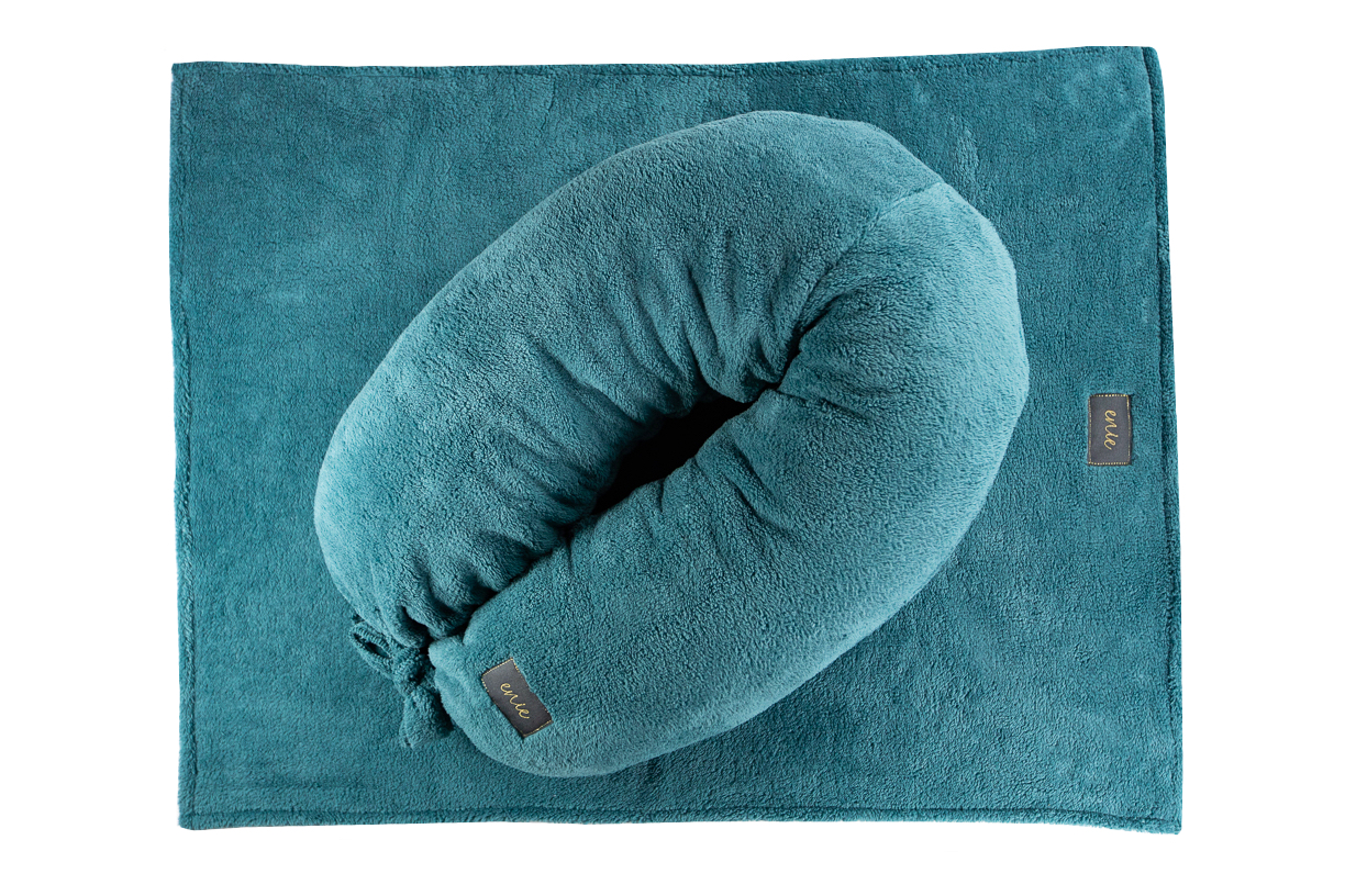 enie baby Deka Teddy petrolejová