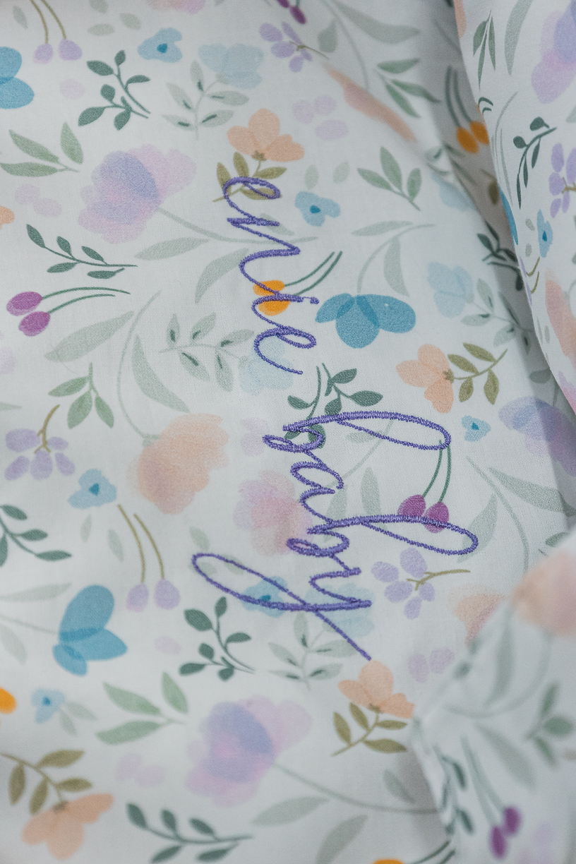 enie baby Povlečení bavlněné SWEET FLOWERS 100x135 a 40x60 cm