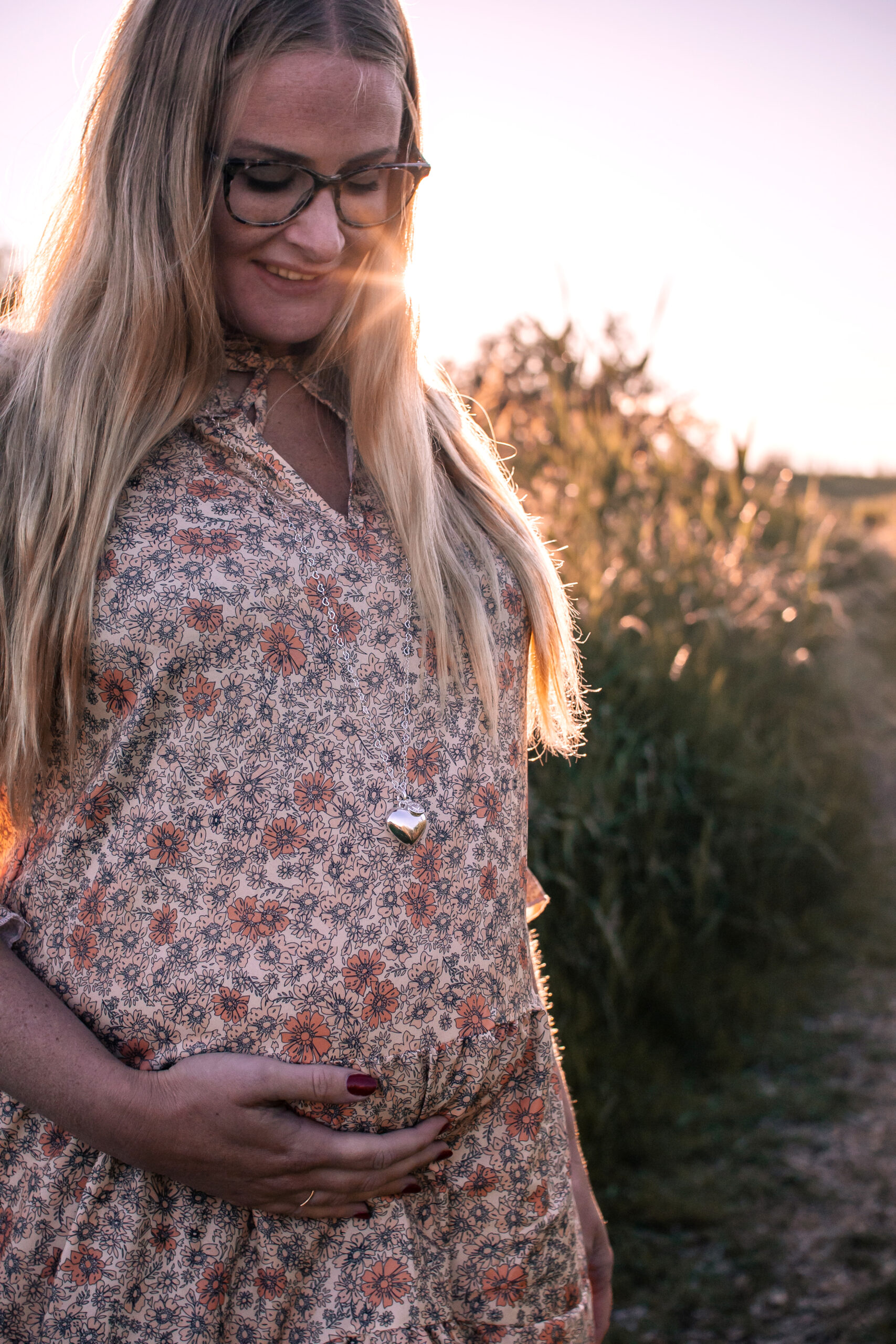 Proud MaMa Přívěšek mexická bola Heartchain kulička s dětskou nožičkou v barvě stříbrné 426
