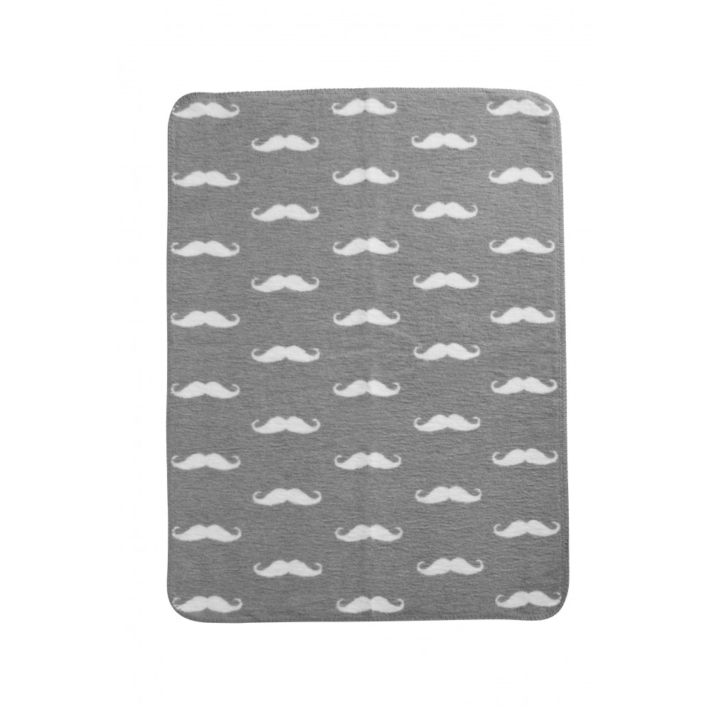 Meyco Deka 75x100 cm Moustache Grey