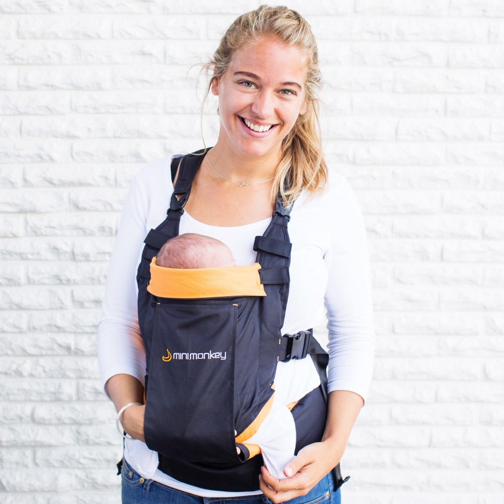 Minimonkey Nosítka Dynamic černo oranžové