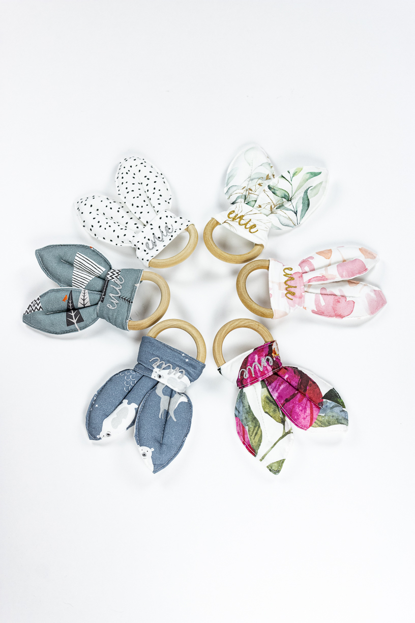 enie baby Dřevěné kousátko Forest