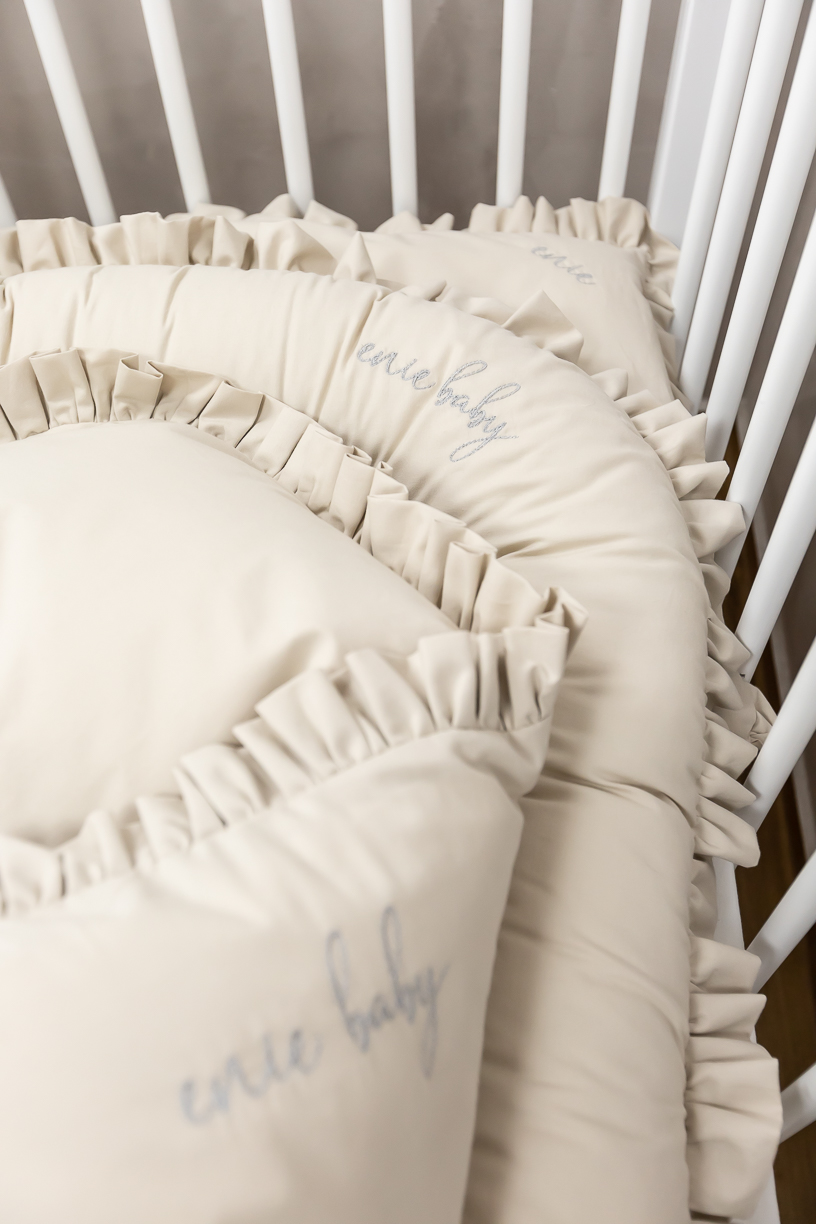 enie baby Péřová zavinovačka SWEET creme 100x100cm