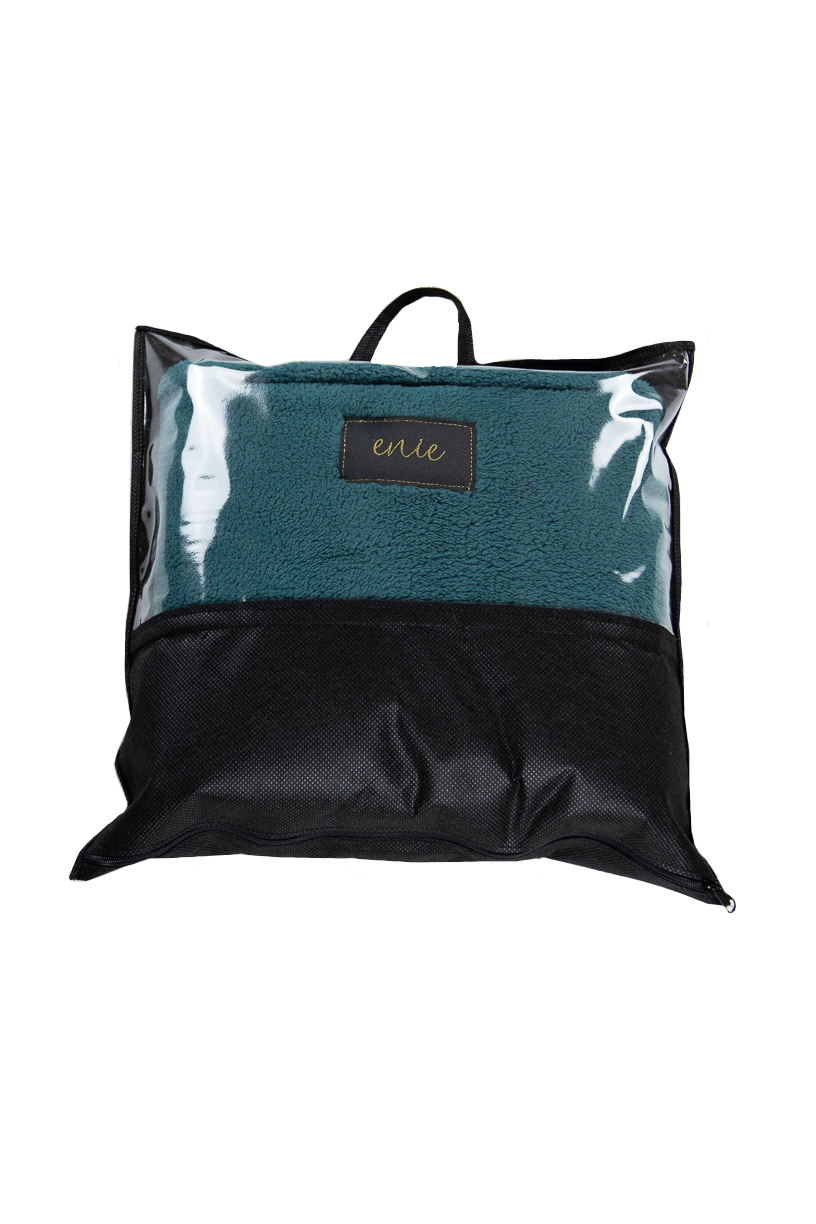 enie baby Deka Teddy petrolejová