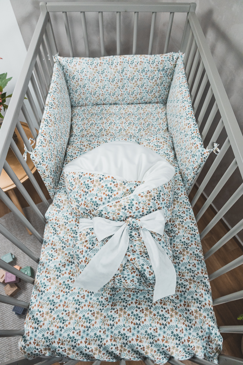 enie baby Mantinel bavlněný MILLY blue