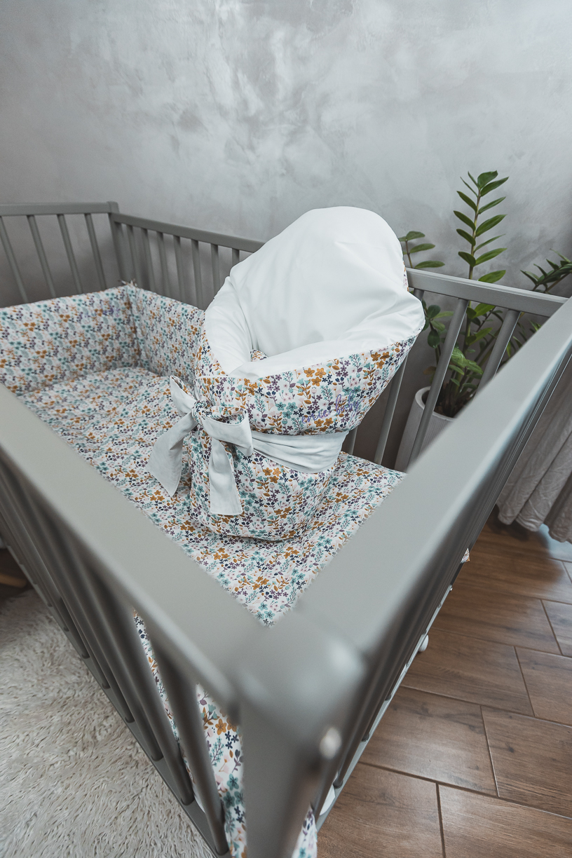 enie baby Péřová zavinovačka MILLY purple 80x80 cm