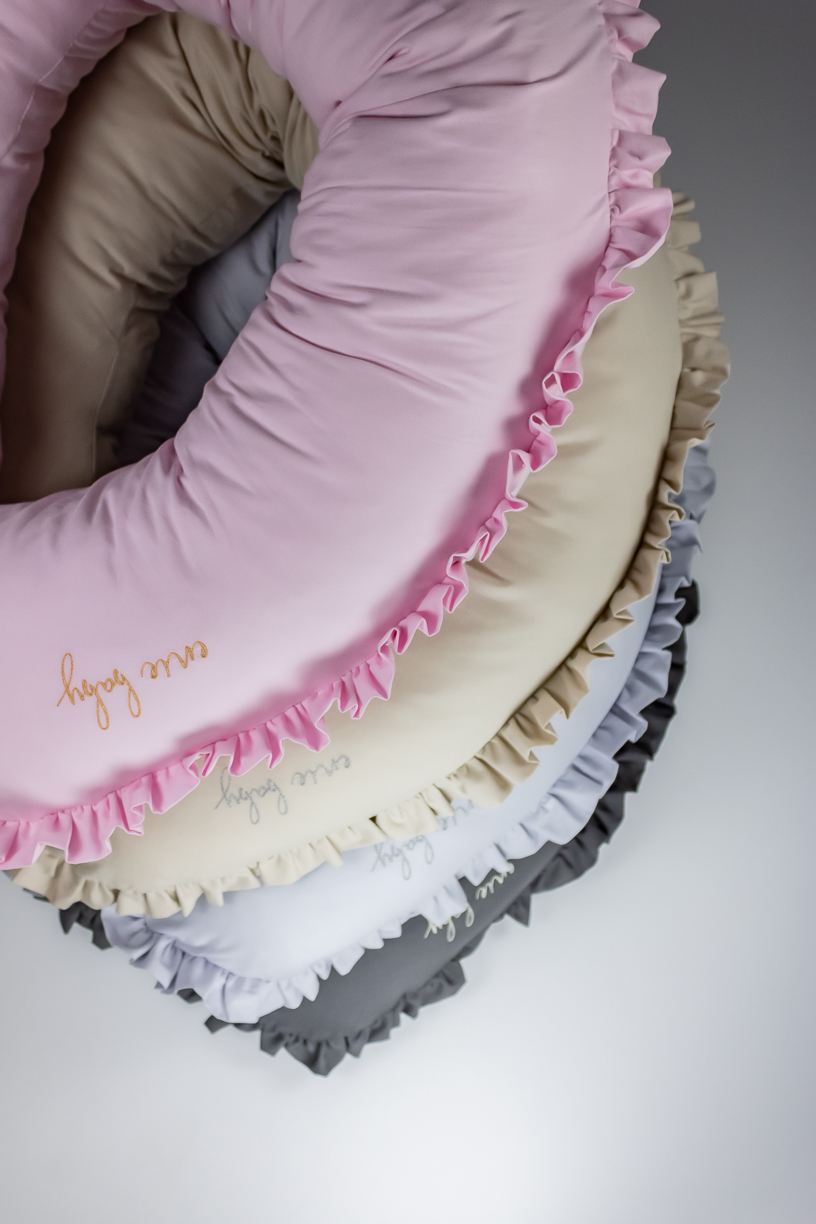 enie baby Kojící polštář SWEET creme s dutým vláknem