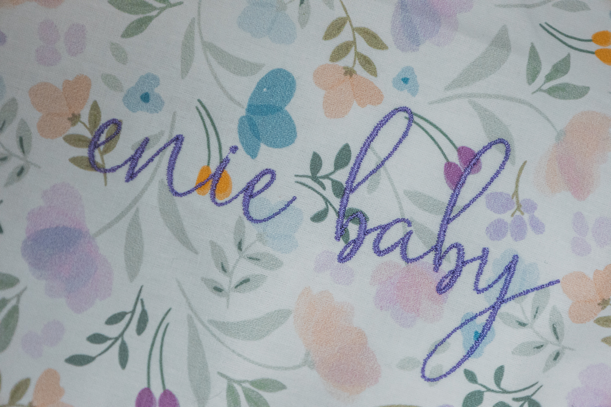 enie baby Zavinovačka bavlněná Sweet Flowers 80x80 cm z dutého vlákna