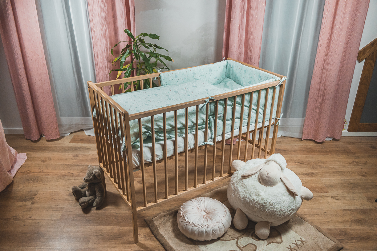 enie baby Mantinel essential MRÁČEK modrý