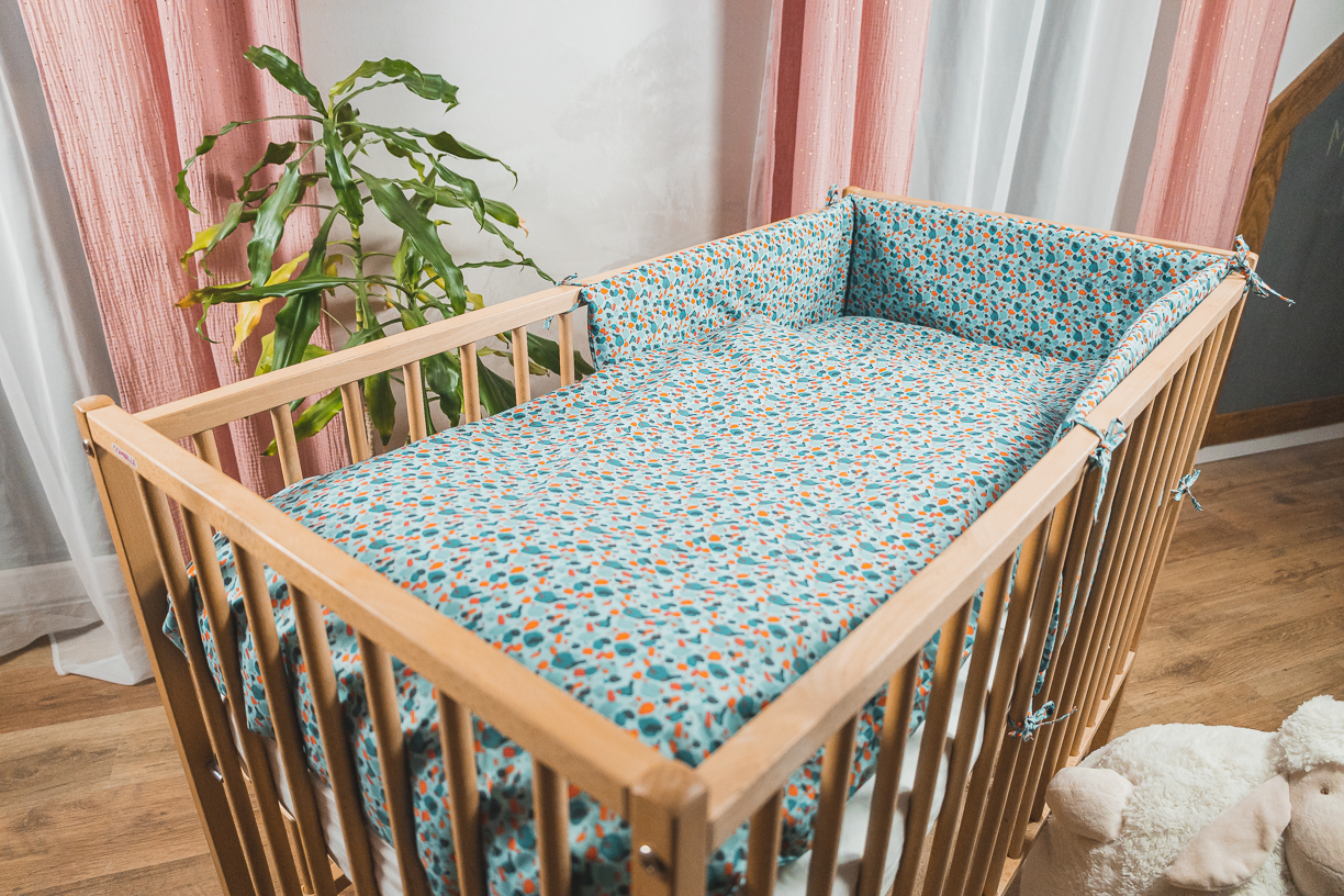 enie baby Mantinel essential MIKA blue orange