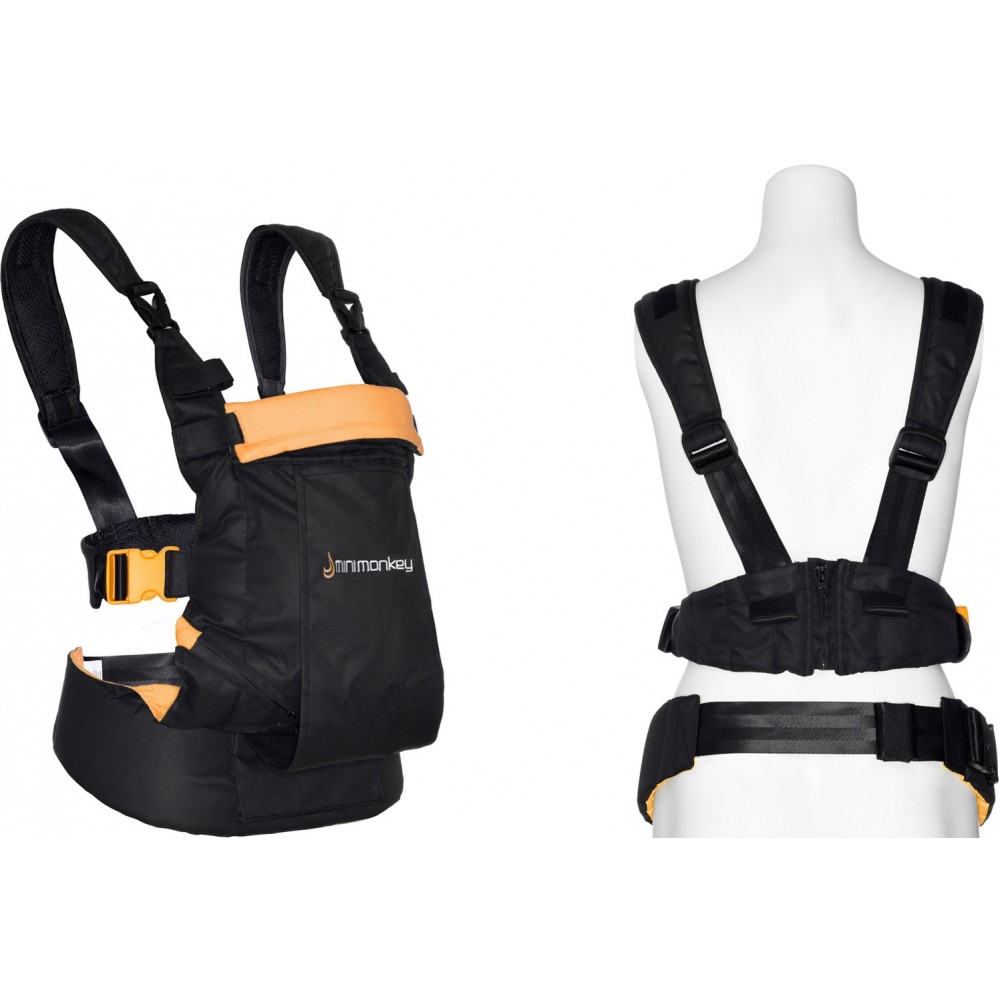 Minimonkey Nosítka Dynamic černo oranžové