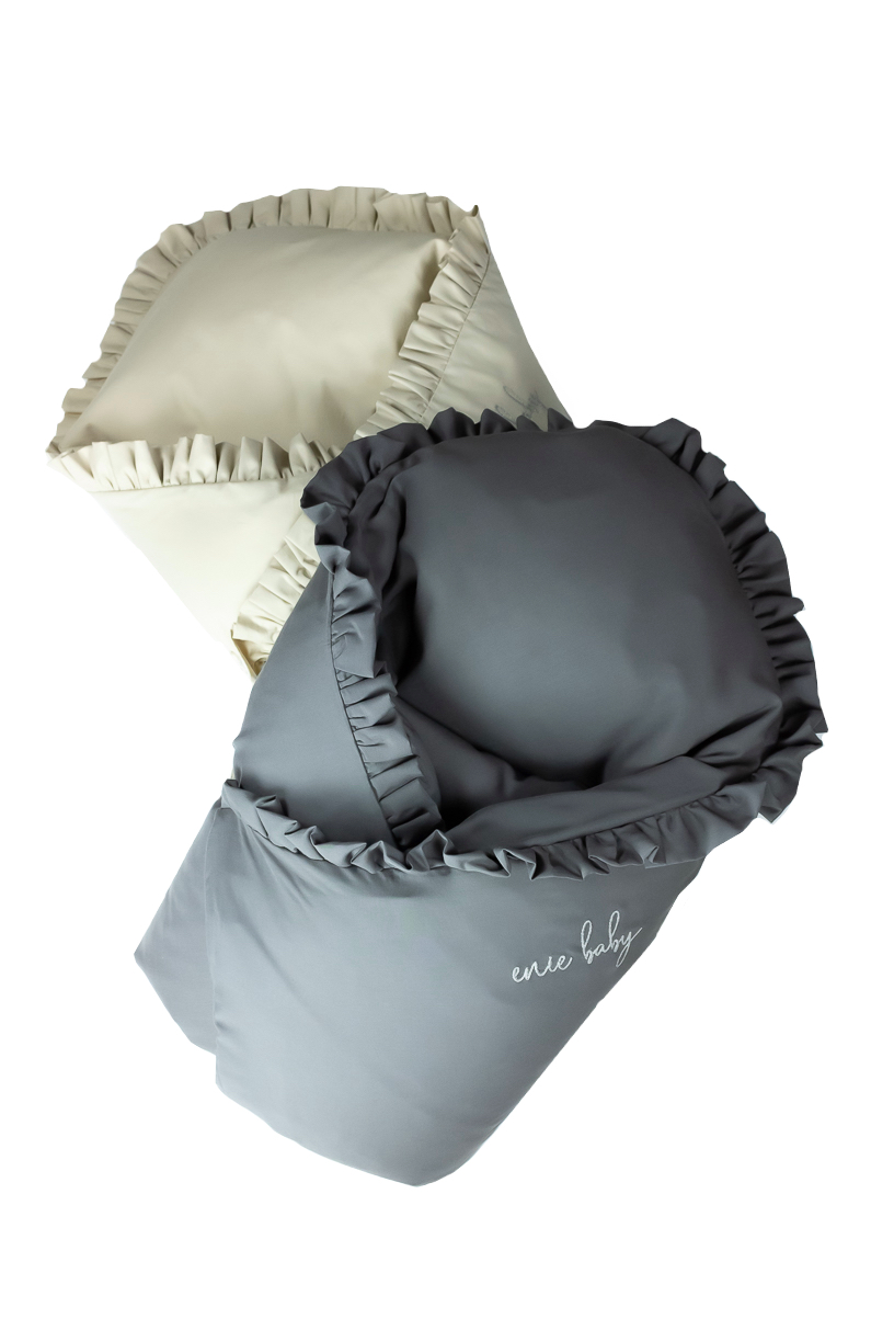 enie baby Péřová zavinovačka SWEET creme 100x100cm