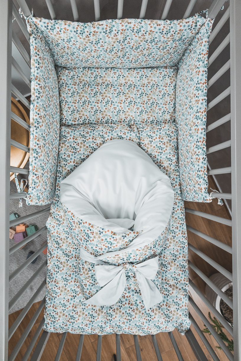 enie baby Mantinel bavlněný MILLY blue