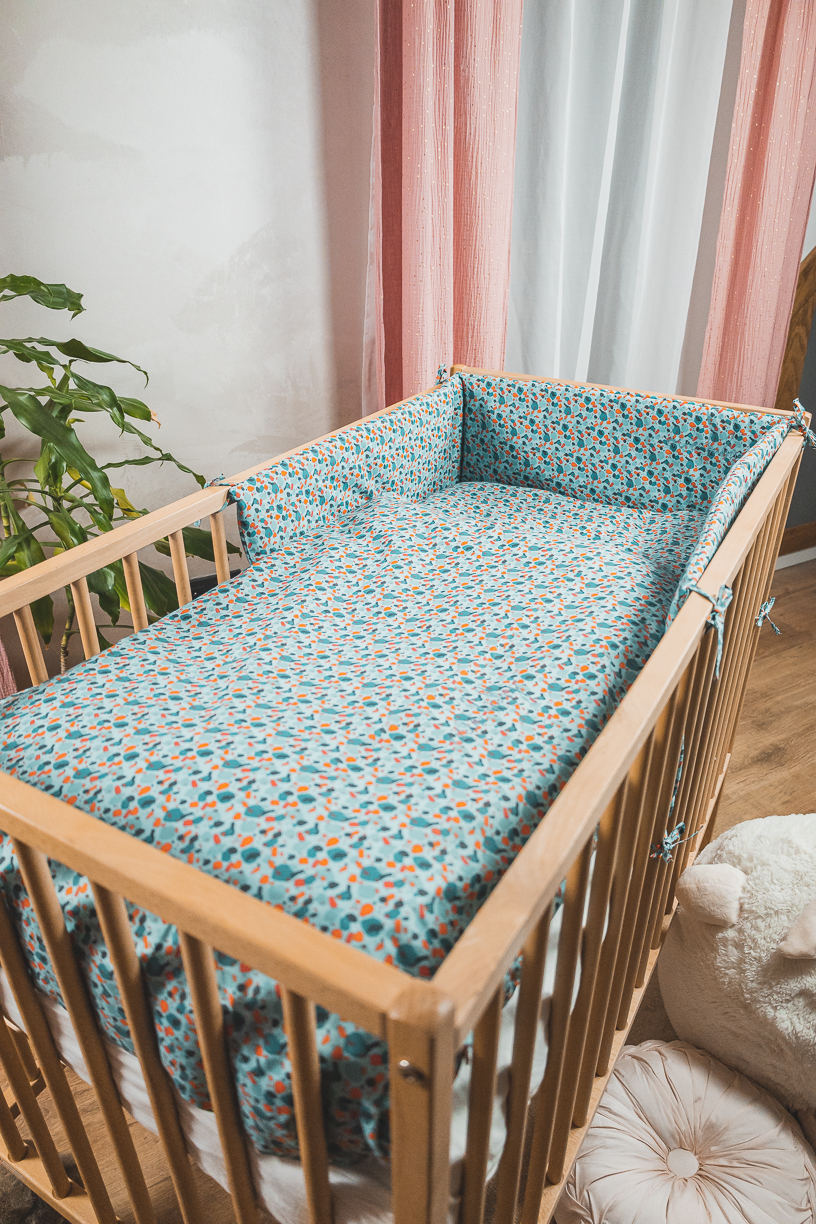 enie baby Mantinel essential MIKA blue orange