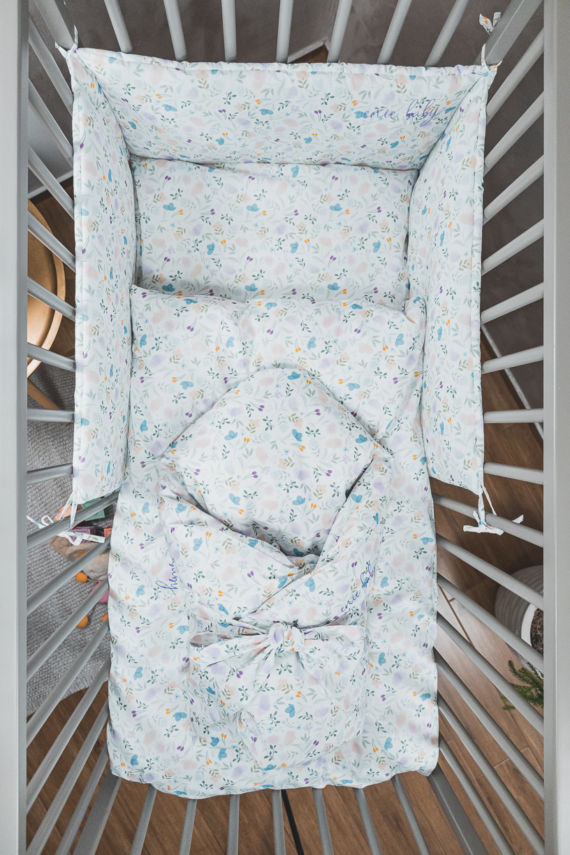 enie baby Péřová zavinovačka SWEET flowers 80x80 cm