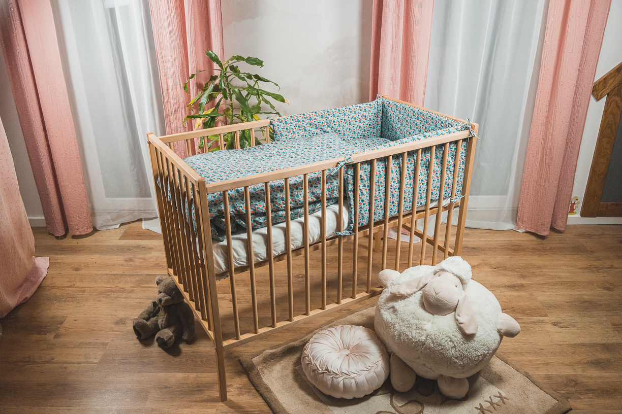 enie baby Mantinel essential MIKA blue orange