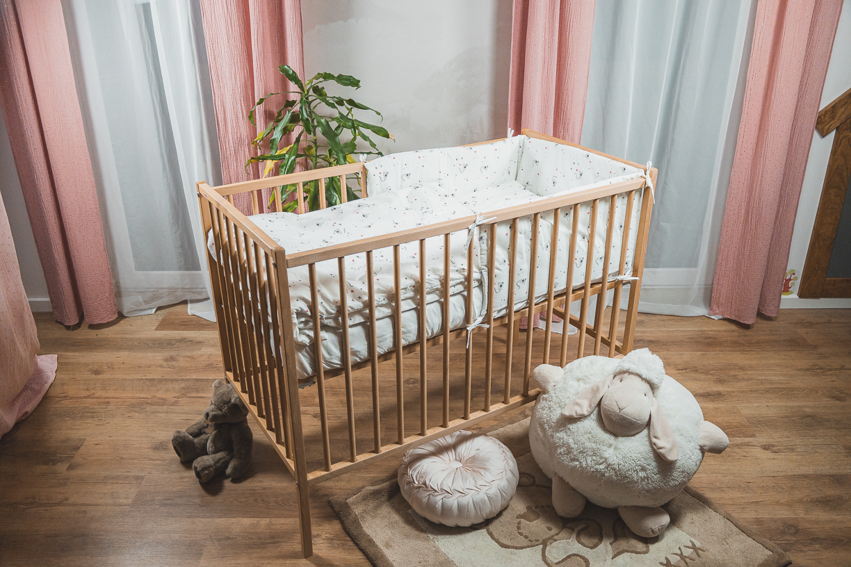 enie baby Povlečení bavlněné Myšky 100x135 a 40x60 cm