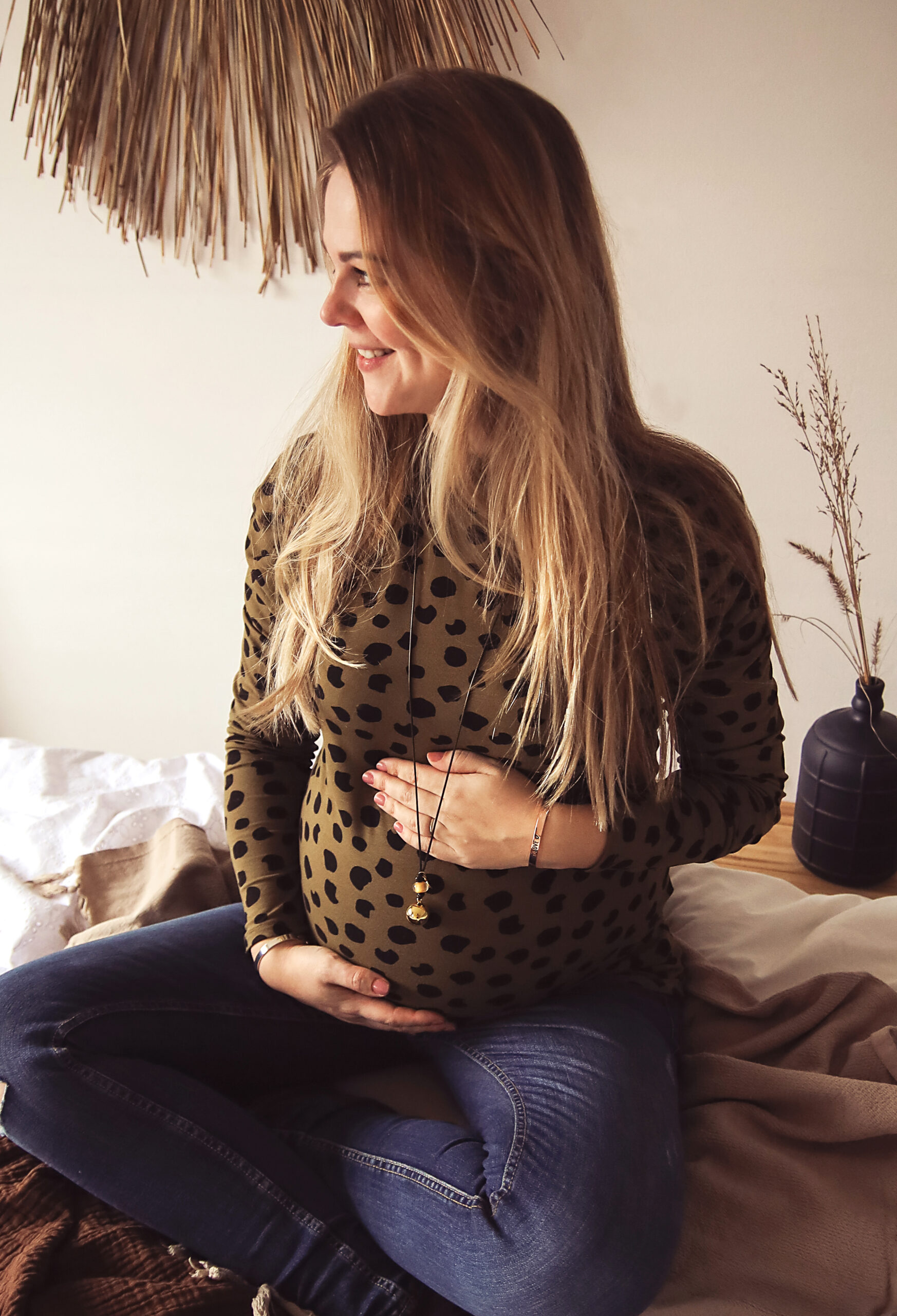 Proud MaMa Přívěšek mexická bola Twist žlutá 456